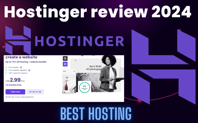 HOSTINGER REVIEW 2024